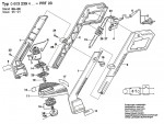 Bosch 0 603 239 442 PRT 23 Lawn Edge Trimmer 240 V / GB Spare Parts PRT23